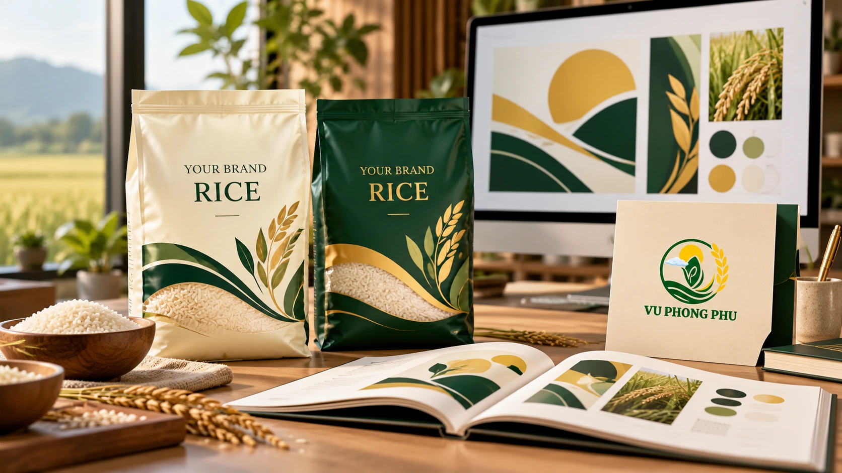 Private-label brand development concept illustration