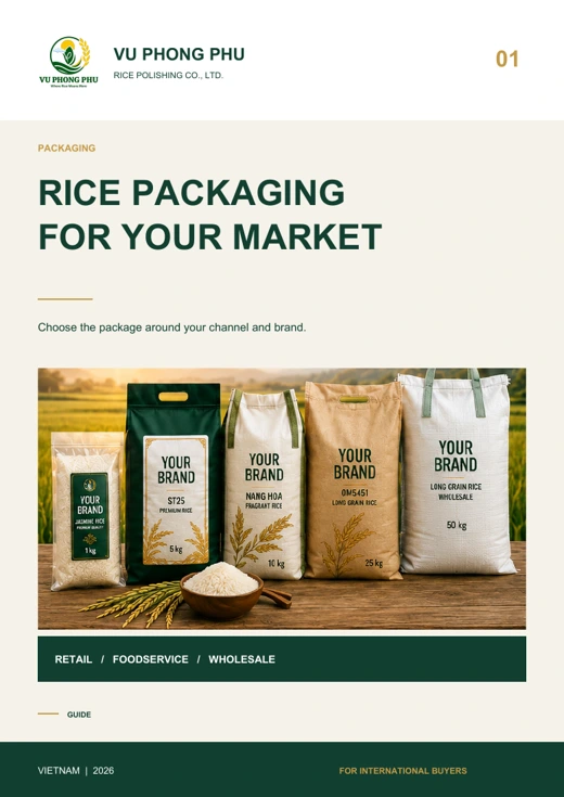 Rice Packaging Guide
