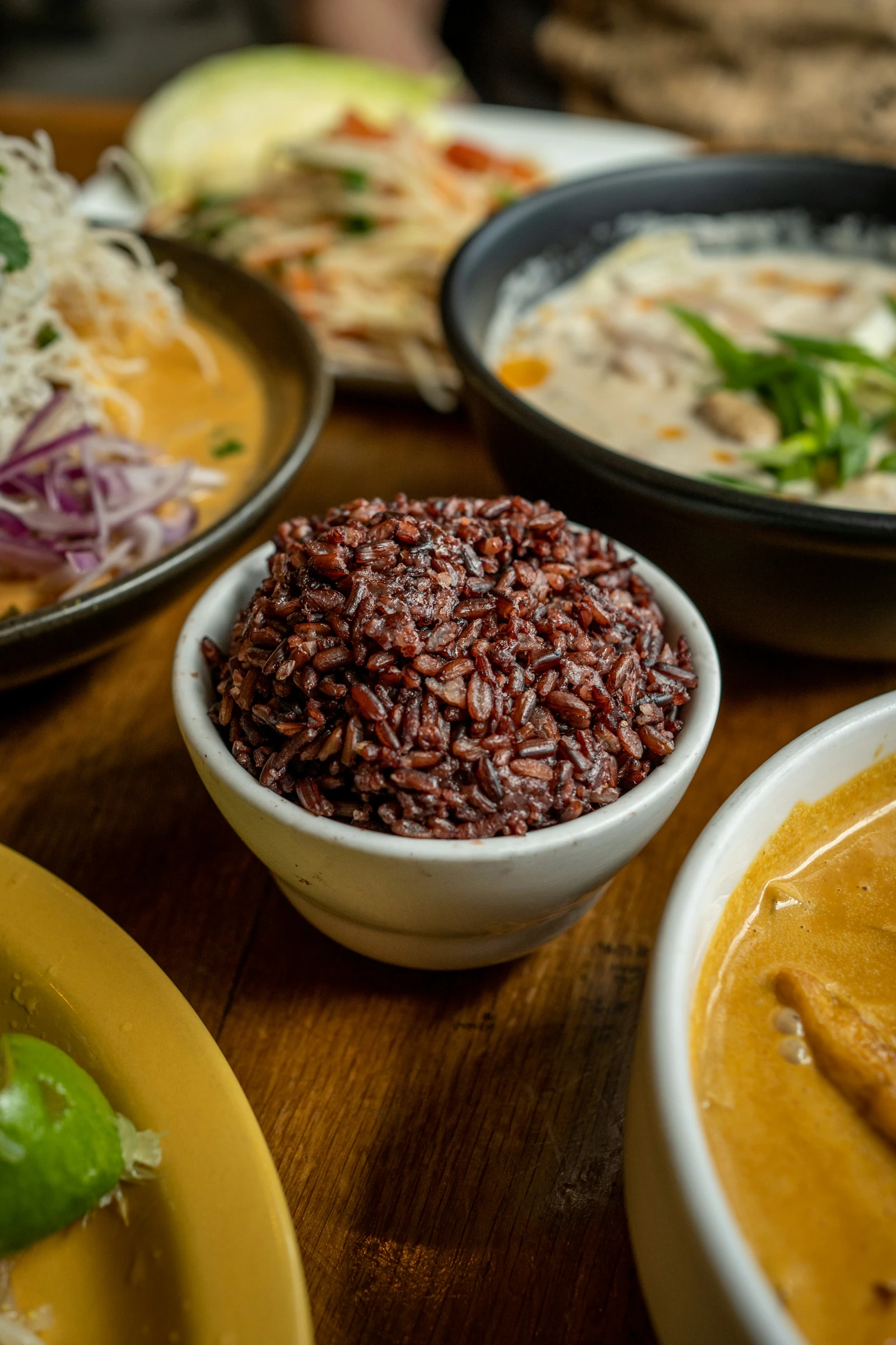 ST Tím Rice with Tofu and Green Vegetables — serving inspiration