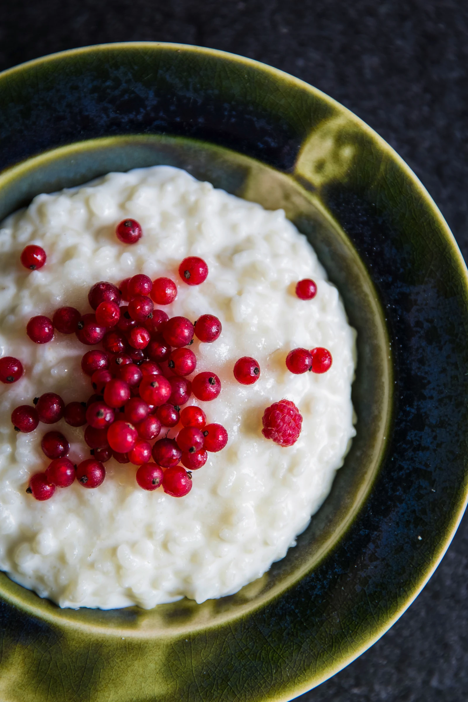 Vanilla Rice Pudding with Red Berries — serving inspiration